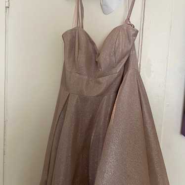 Rose gold party dress - image 1