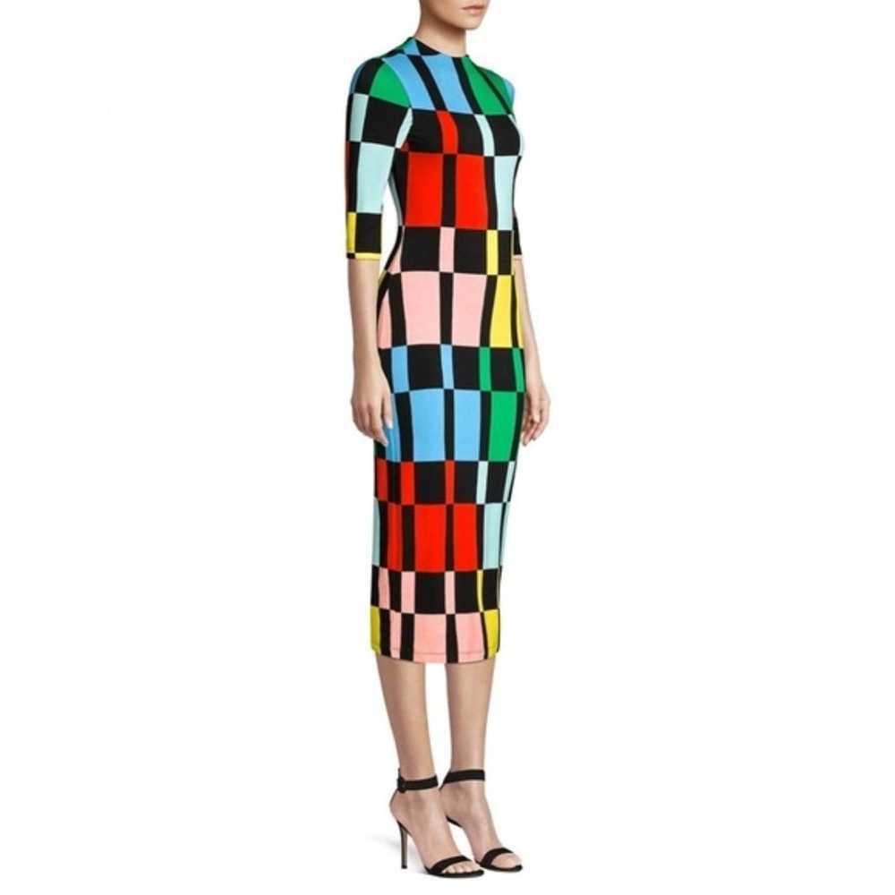 Alice + Olivia
Delora Knit Colorblock Sheath fitt… - image 1