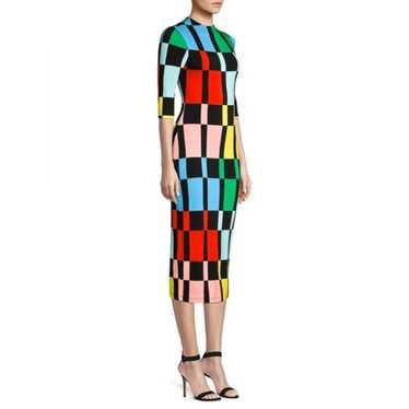 Alice + Olivia
Delora Knit Colorblock Sheath fitt… - image 1