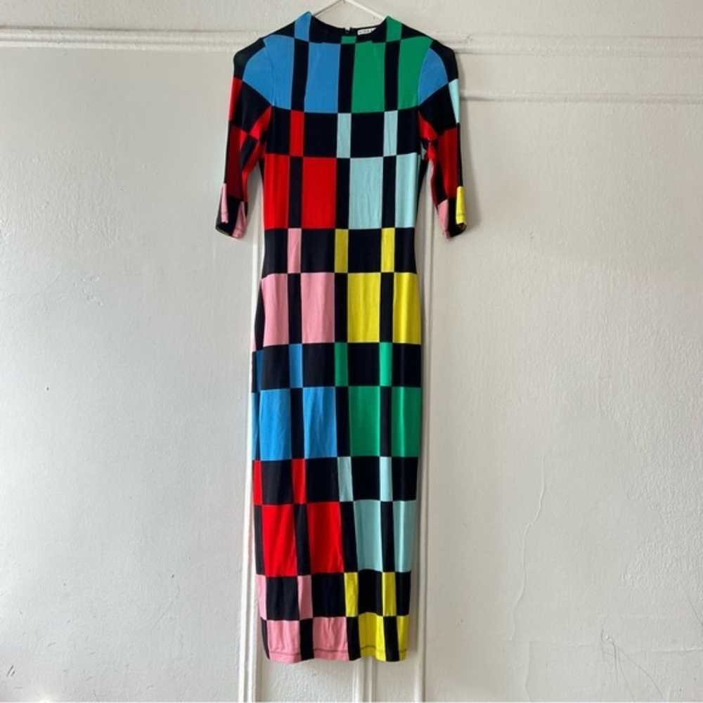 Alice + Olivia
Delora Knit Colorblock Sheath fitt… - image 2