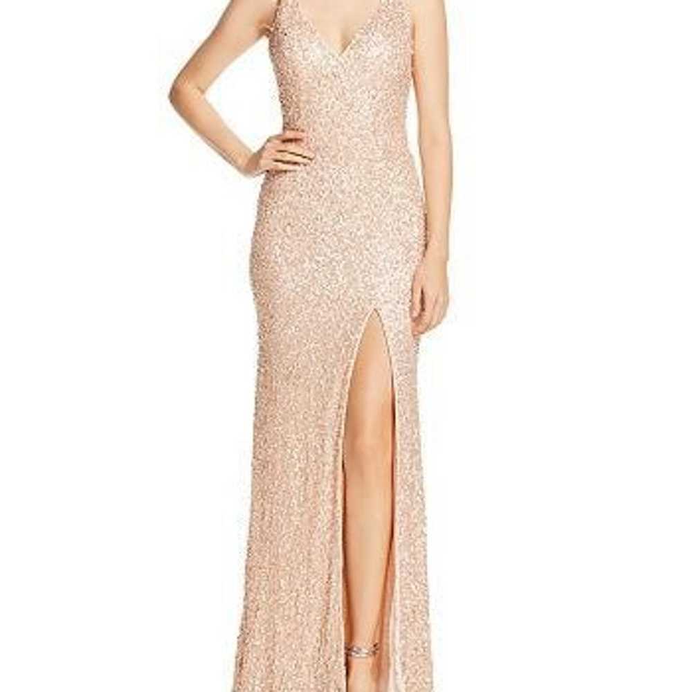 Mac Duggel Sequined Fishtail Gown - image 1