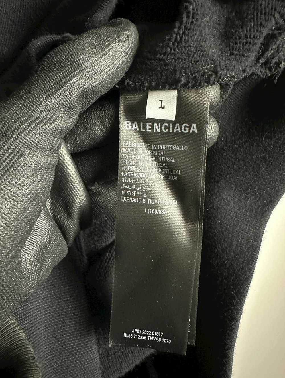 Balenciaga Balenciaga x Adidas Oversized Logo Hoo… - image 5