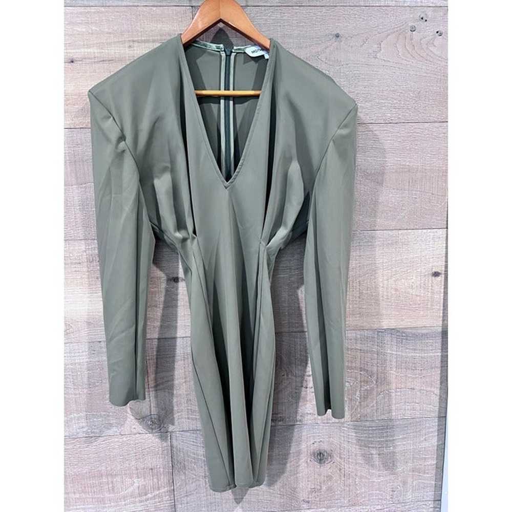 MOTHER OF ALL  Eris Dress in Olive Green Size S - image 10