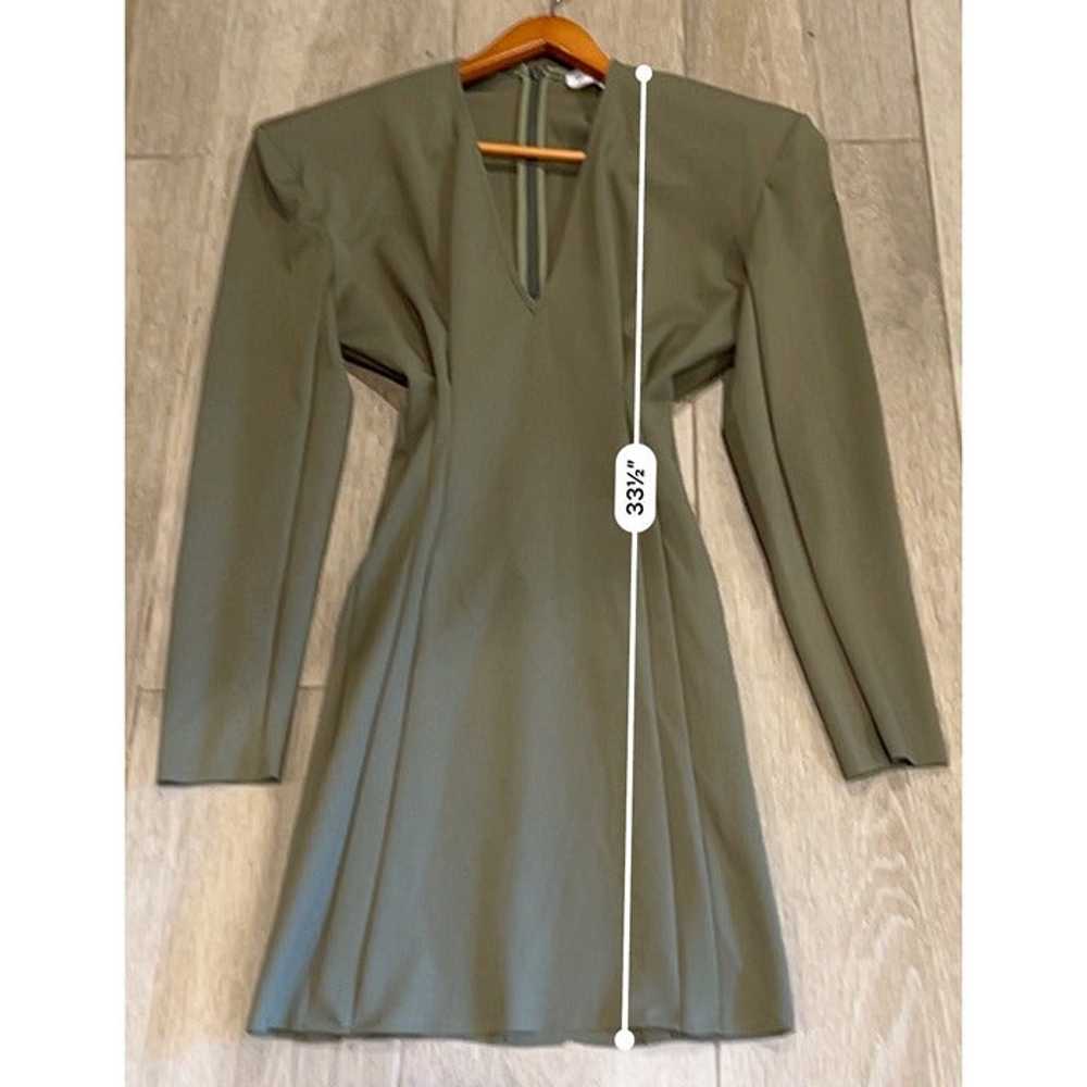 MOTHER OF ALL  Eris Dress in Olive Green Size S - image 6