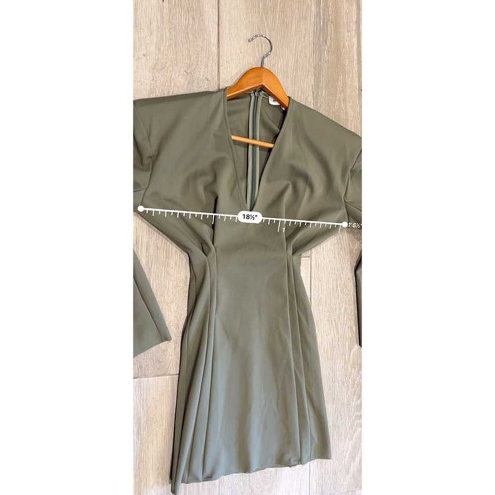 MOTHER OF ALL  Eris Dress in Olive Green Size S - image 7