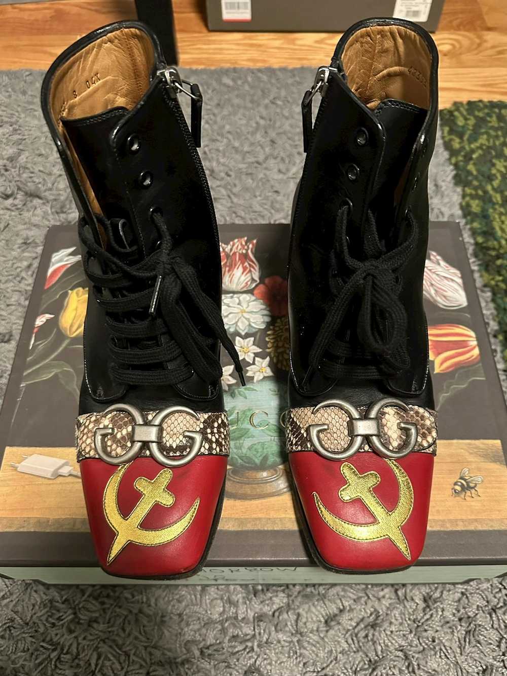 Gucci Gucci 17AW Communism Boots - image 1