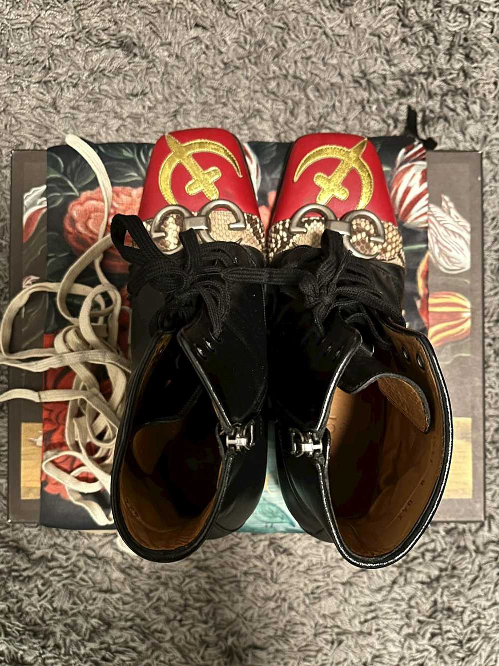 Gucci Gucci 17AW Communism Boots - image 4