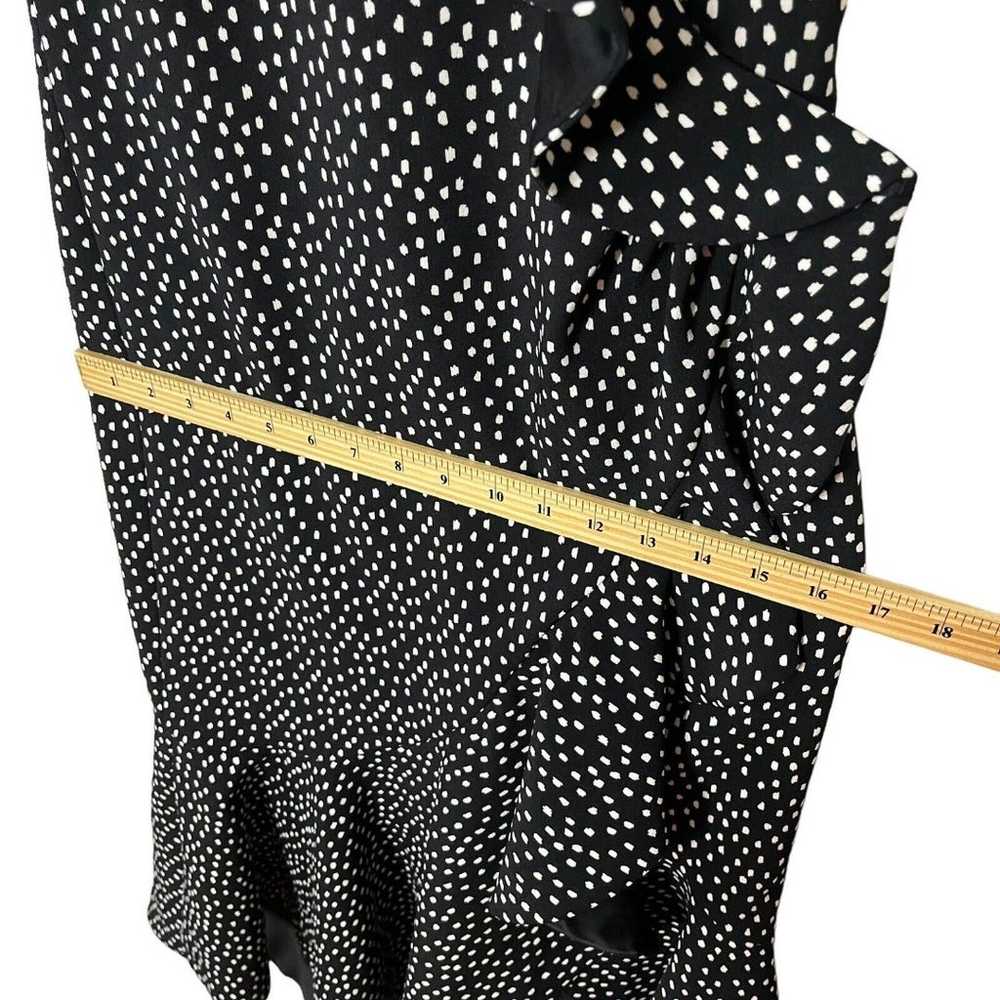 Jonathan Simkhai Speckle Asymmetric Ruffle Midi D… - image 11