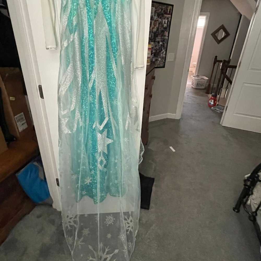 Custom Elsa gown dress costume - image 11