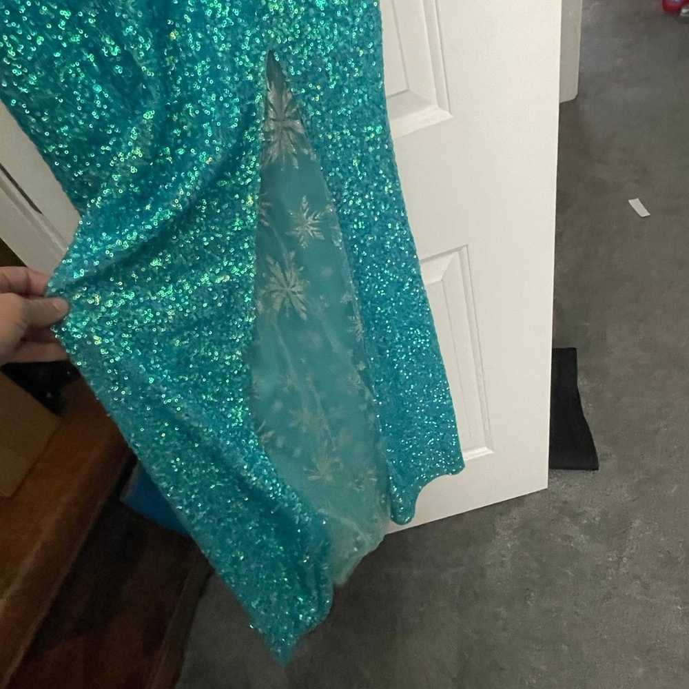 Custom Elsa gown dress costume - image 2