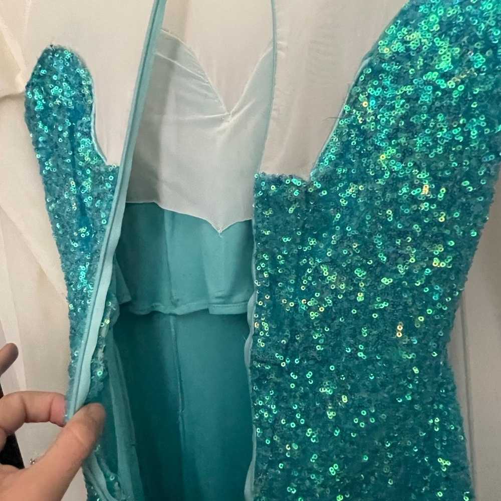 Custom Elsa gown dress costume - image 6