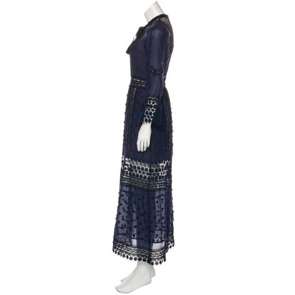 SELF-PORTRAIT Lace Pattern Long Dress - image 2
