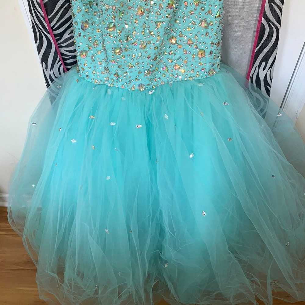 Size 4 Mermaid Prom Dress/ Pageant Dress - image 6