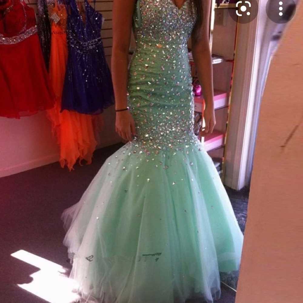 Size 4 Mermaid Prom Dress/ Pageant Dress - image 9