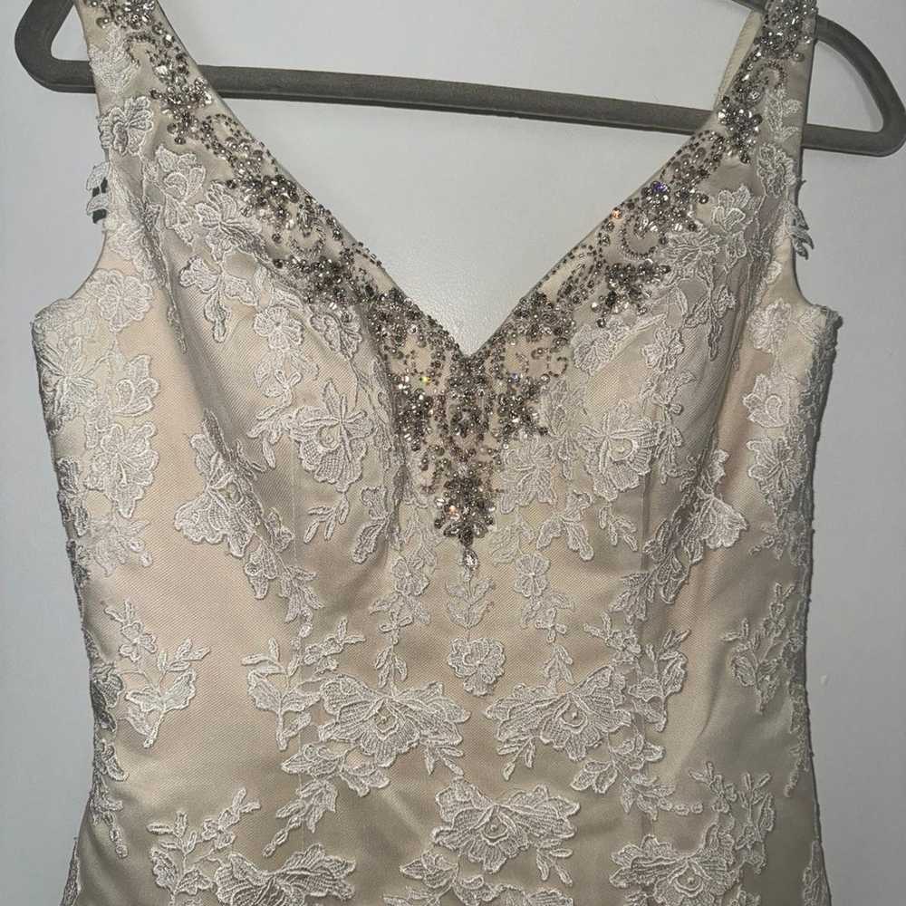 Symphony of Venus Wedding Dress Size 10 - image 2