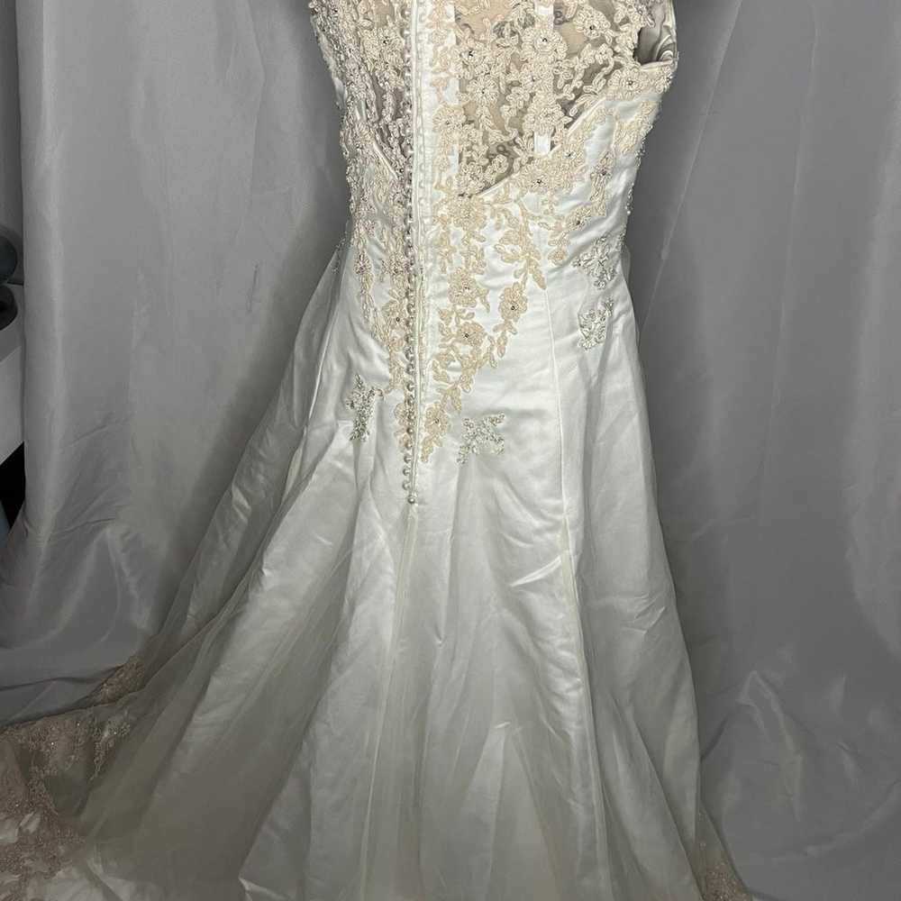 wedding dress size 12 - image 7