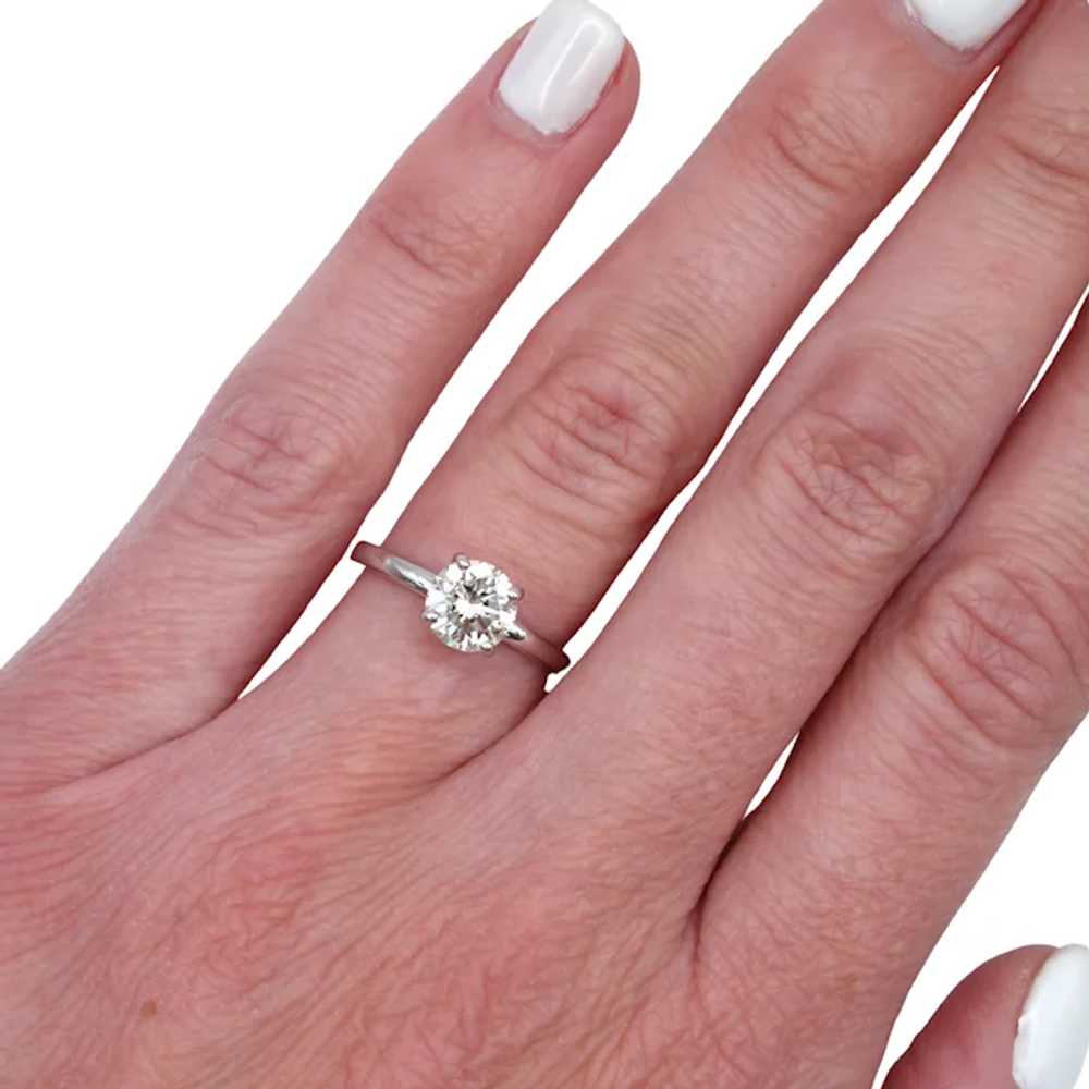 GIA Certified Round Diamond Solitaire Engagement … - image 4