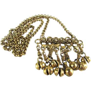 Vintage Necklace With Lots of Movement in Gold To… - image 1