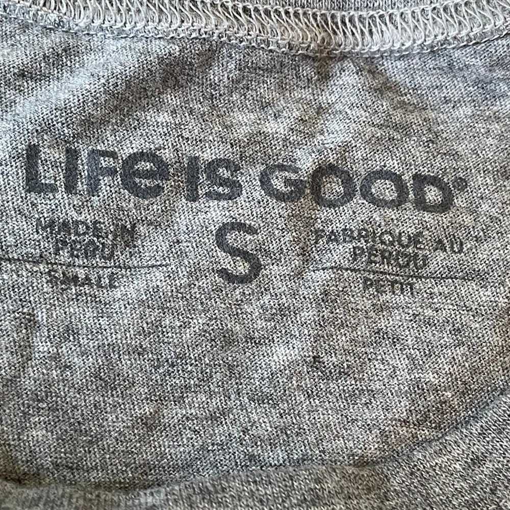 Life Is Good Football Shirt MENS Small Short Slee… - image 5