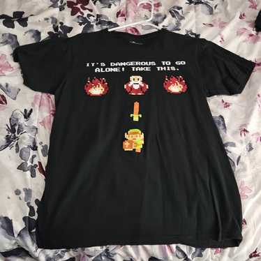 Legend Of Zelda Black Men's T-Shirt(M) - image 1