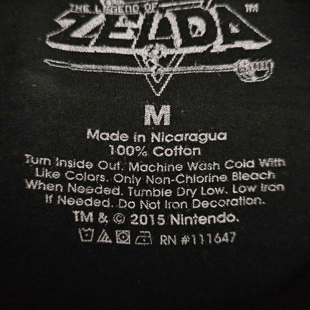 Legend Of Zelda Black Men's T-Shirt(M) - image 2