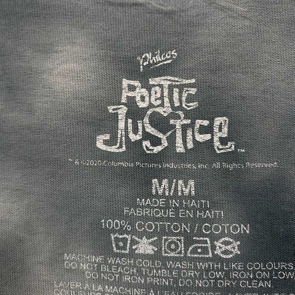 Poetic Justice 1993 Tupac Tie Dye T-Shirt Size Me… - image 4