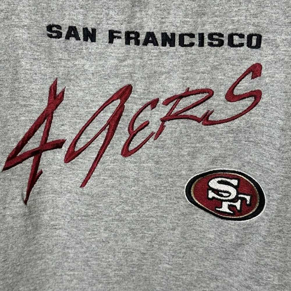 Vintage San Francisco 49ers T Shirt Mens 2XL Gray… - image 6