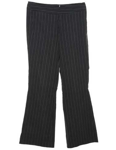 Pinstripes Black Trousers - W30 L29 - image 1