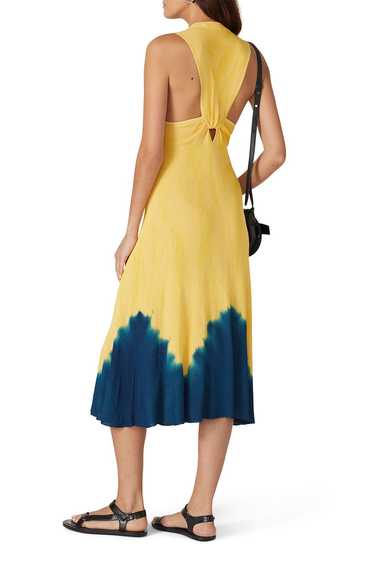 Proenza Schouler Tie Dye Knotted Back Maxi