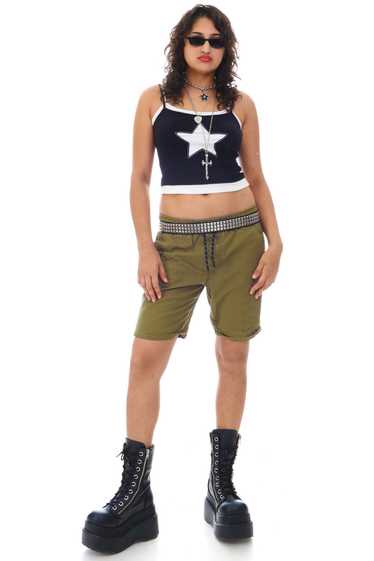 Vintage Y2K Army Green Shorts - M/L - image 1