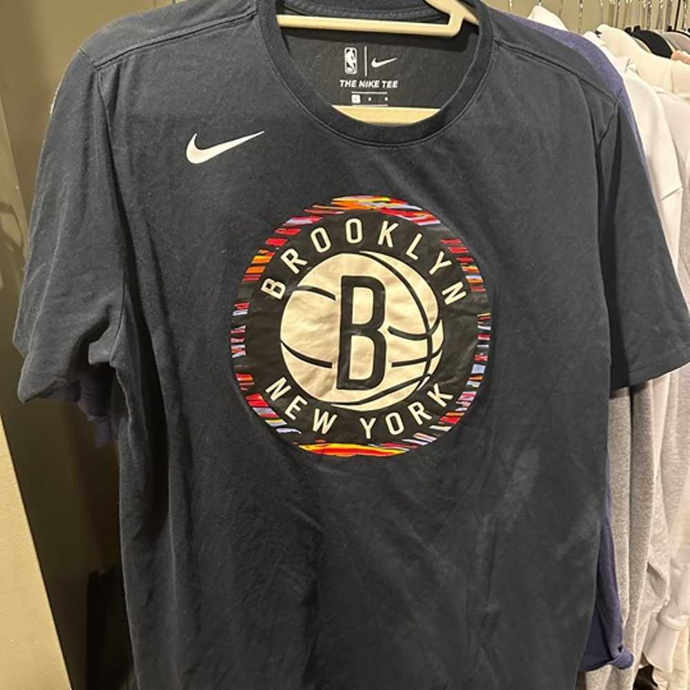 Nike Brooklyn Nets Biggie City Edition Dri-Fit Bl… - image 1