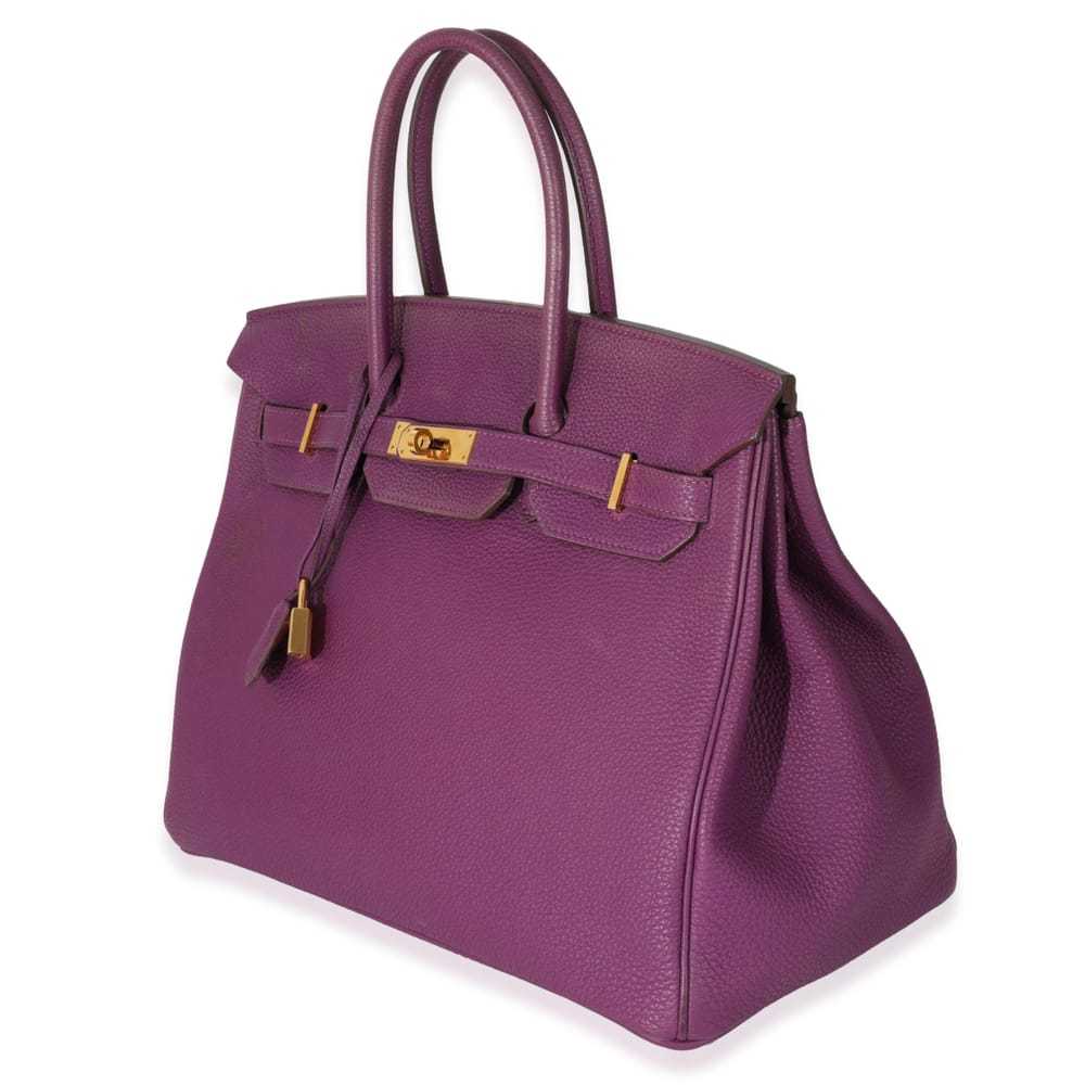 Hermès Birkin 35 leather handbag - image 2