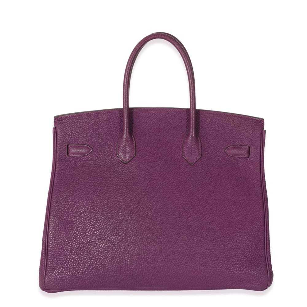 Hermès Birkin 35 leather handbag - image 3