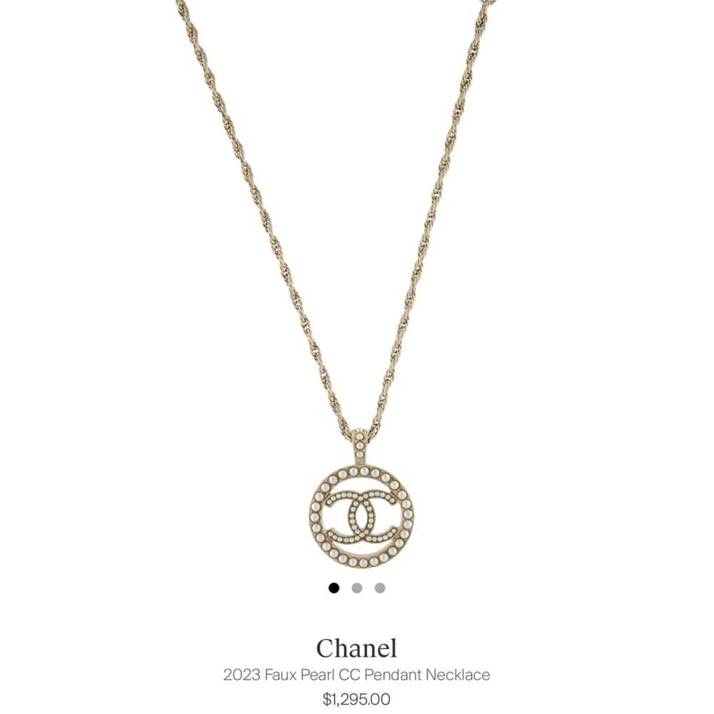 Chanel Cc long necklace - image 5