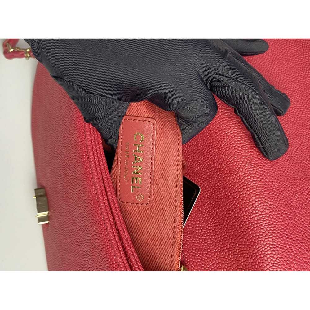 Chanel Coco Curve leather handbag - image 10