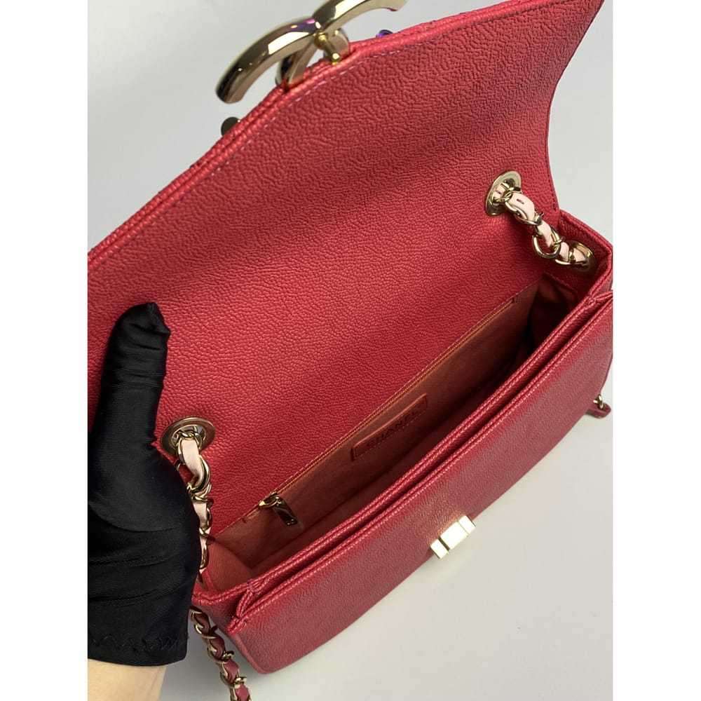 Chanel Coco Curve leather handbag - image 7