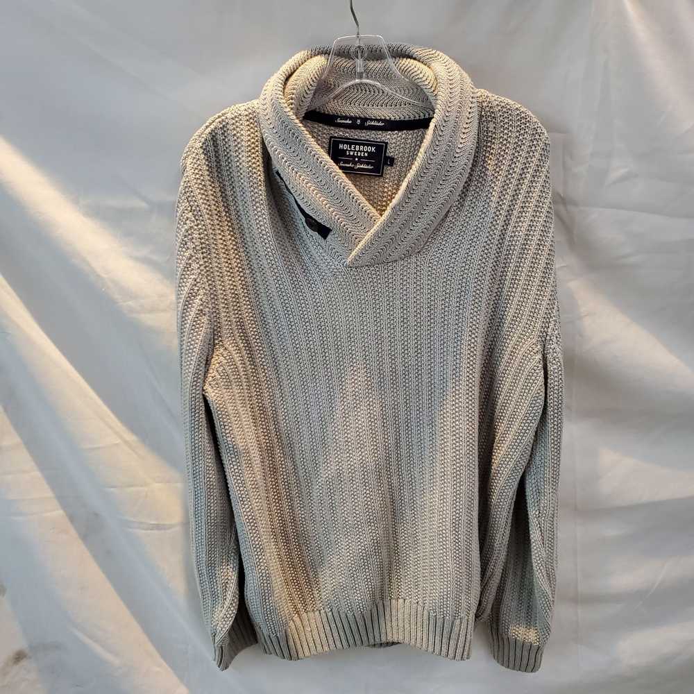 Holebrook Sweden Cotton Pullover Sweater Size L - image 1