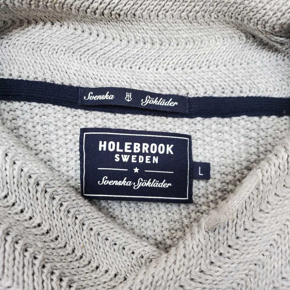 Holebrook Sweden Cotton Pullover Sweater Size L - image 3