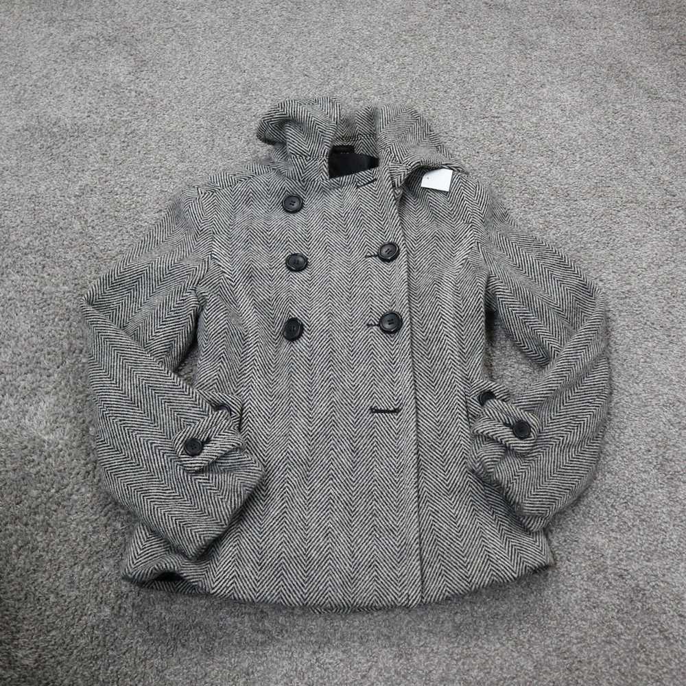 EXPRESS Womens Pea Coat Double Breasted Long Slee… - image 1