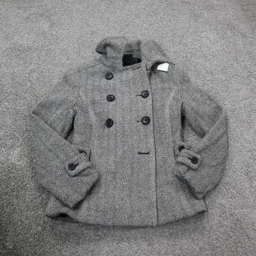 EXPRESS Womens Pea Coat Double Breasted Long Slee… - image 1