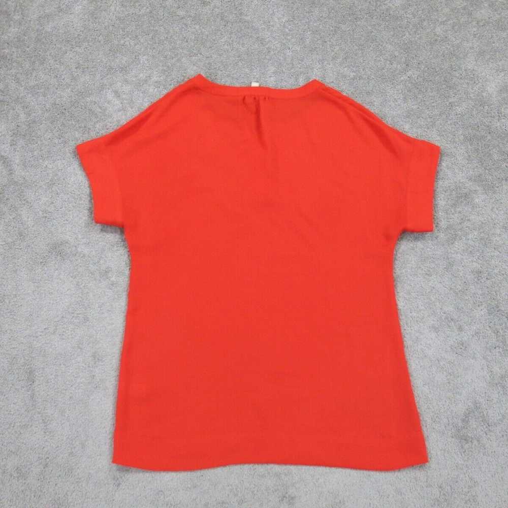 Banana Republic Womens Blouse Top Cap Sleeve Spli… - image 2