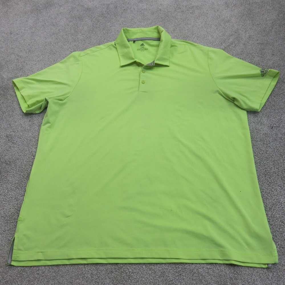 Adidas Mens Polo Shirt Pullover Collard Short Sle… - image 1