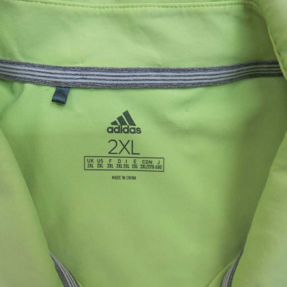 Adidas Mens Polo Shirt Pullover Collard Short Sle… - image 5