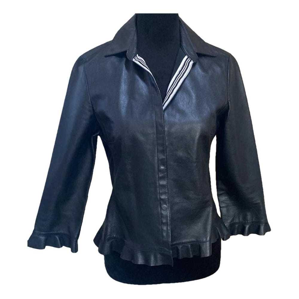 Bcbg Max Azria Leather blazer - image 1