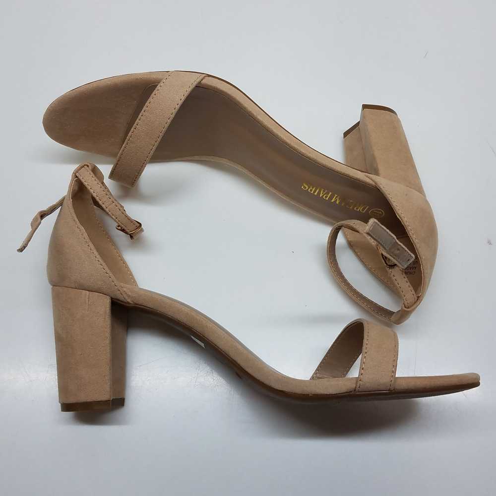 Dream Pairs Suede Sandal Heels Women's size 10 - image 3