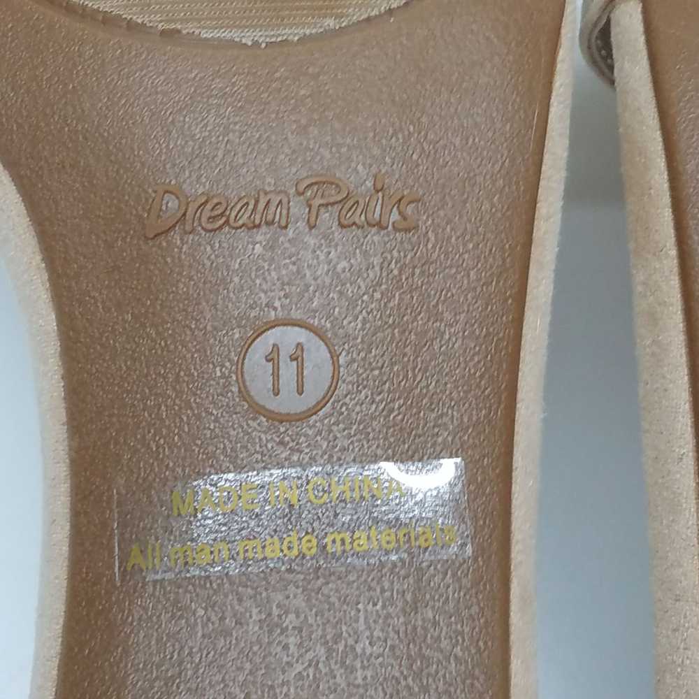 Dream Pairs Suede Sandal Heels Women's size 10 - image 6