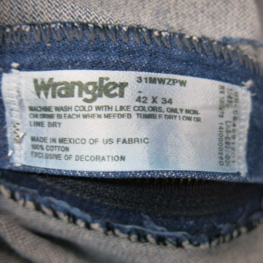 Wrangler Men Straight Leg Jeans Relaxed Five Pock… - image 8