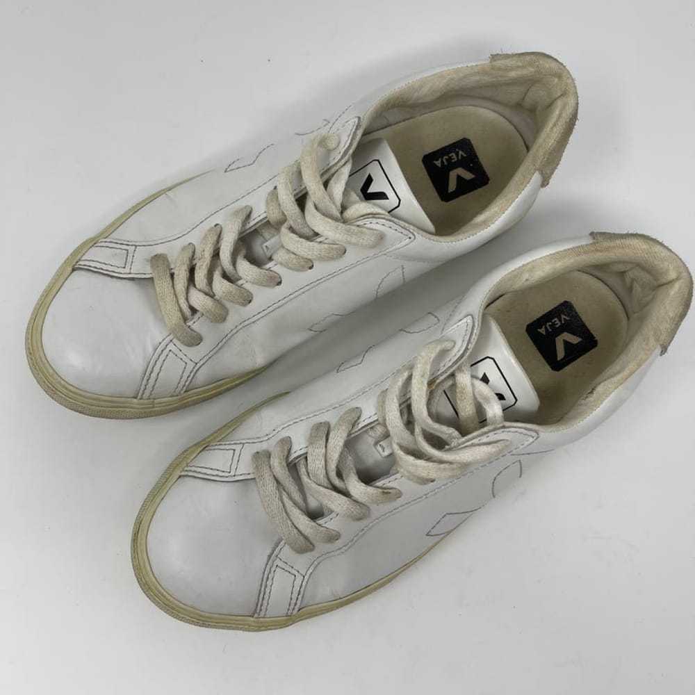 Veja Leather trainers - image 2