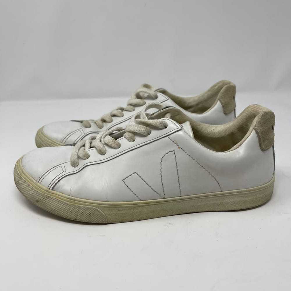 Veja Leather trainers - image 4