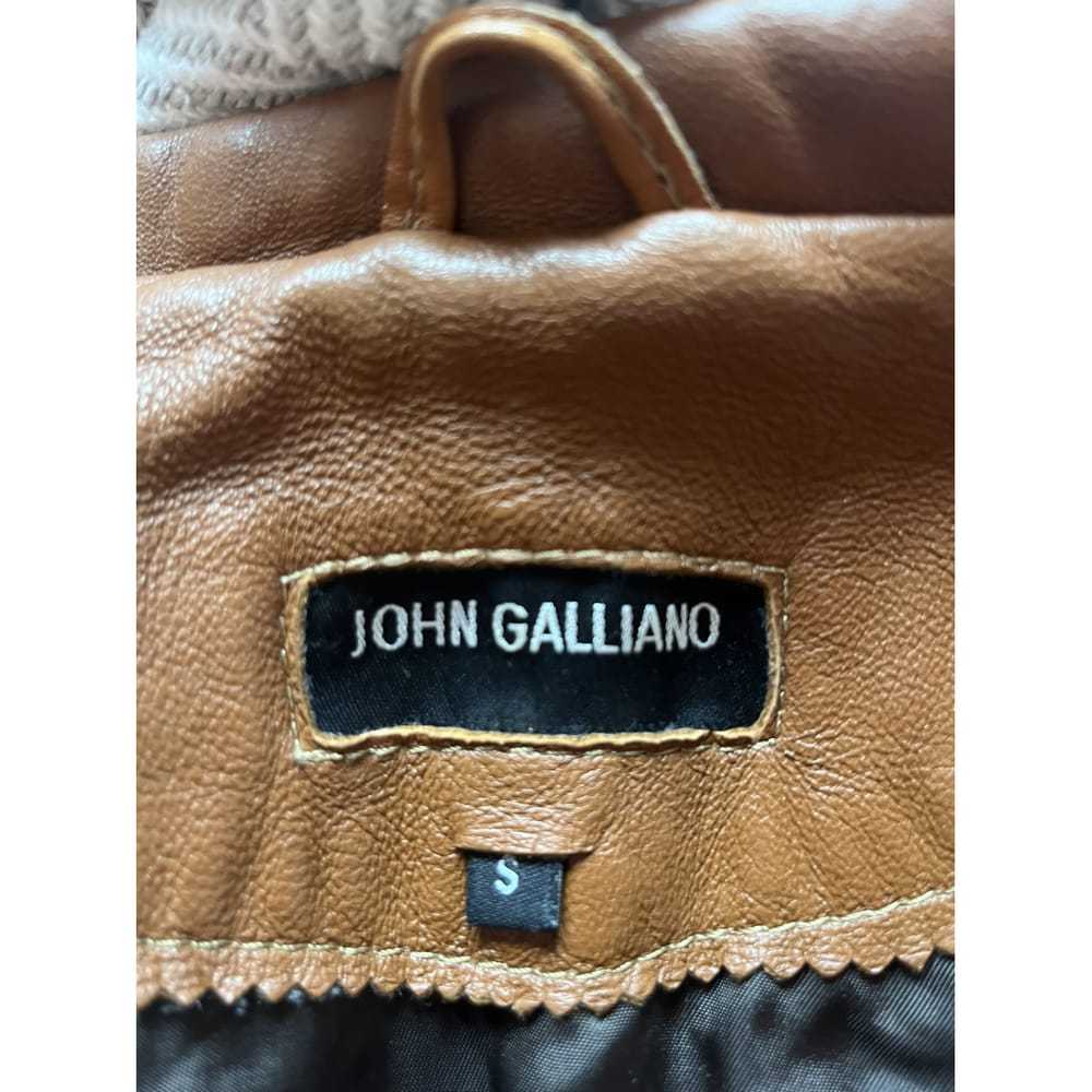 John Galliano Leather jacket - image 2